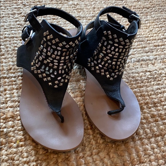 Dolce Vita Studded Gladiator Sandals - Picture 1 of 5